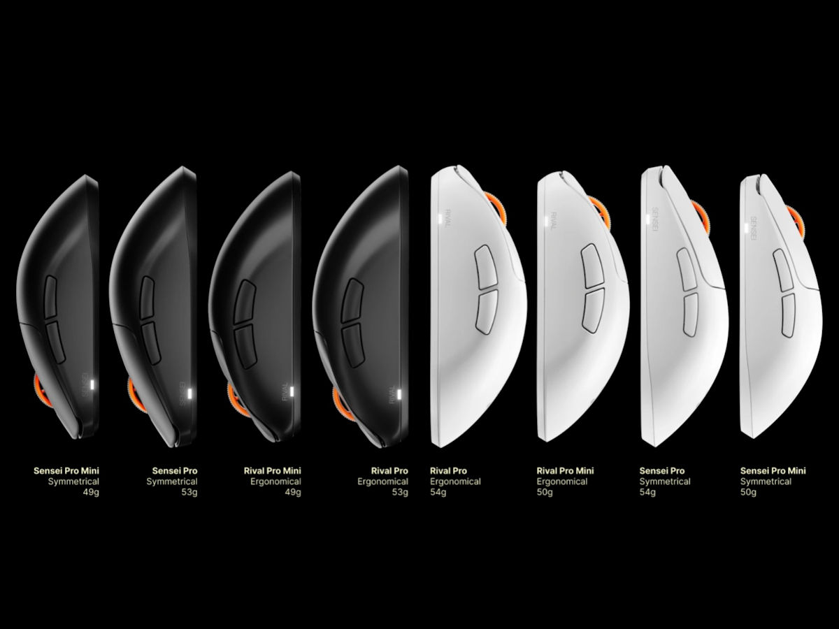 SteelSeries Sensei Pro & Rival P